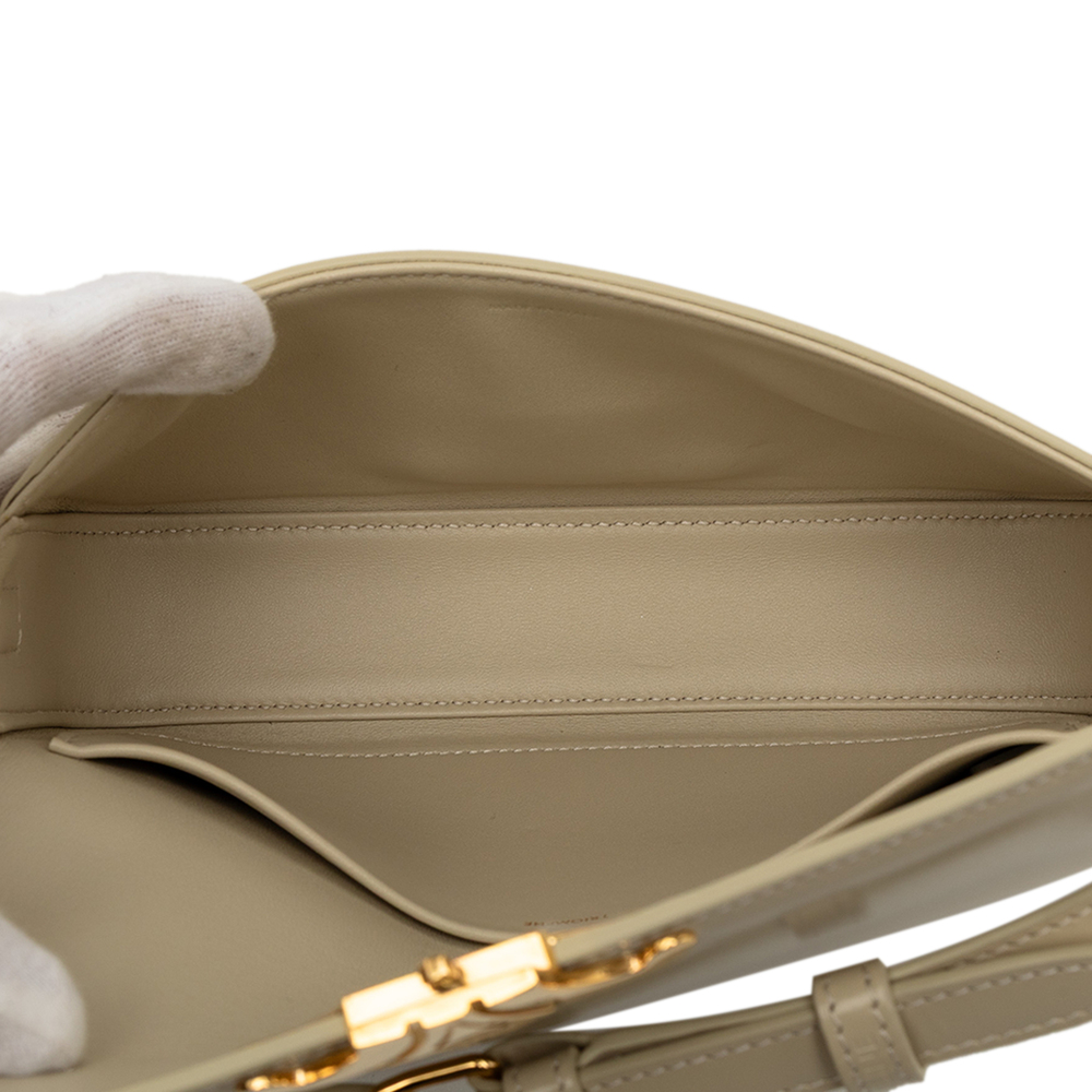 Pre-Loved Celine Shiny Calfskin Claude Shoulder Bag - Picture 4 of 8